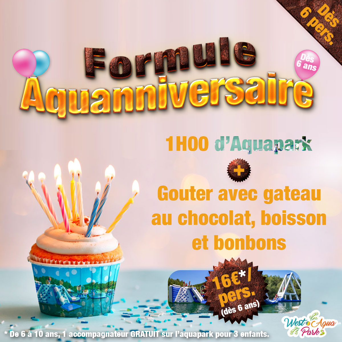 Détails de l'offre Aquanniversaire